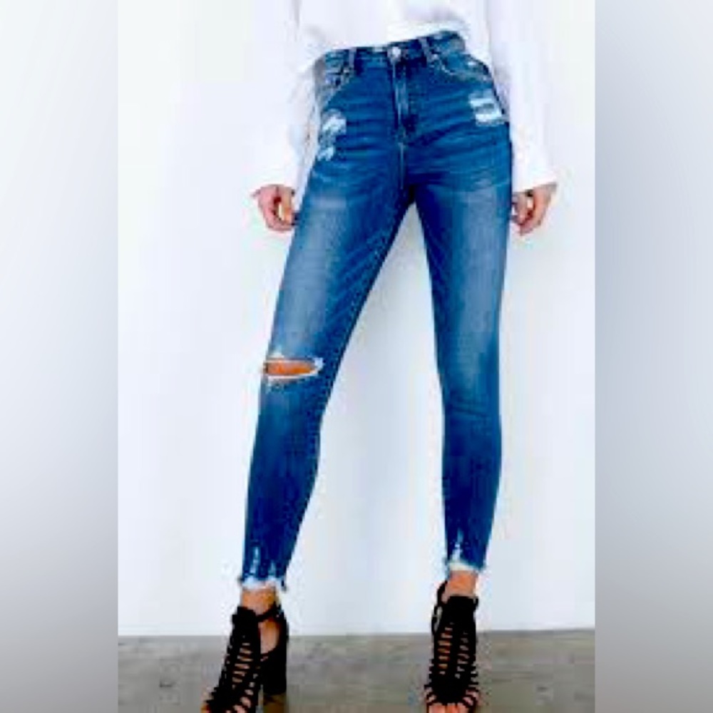 OAT ripped skinny jeans